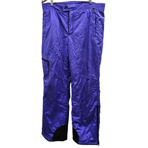 Mountain Goat Snow Ski Pants Men's 36 Purple Winter Snowboarding Vintage 80s 90s